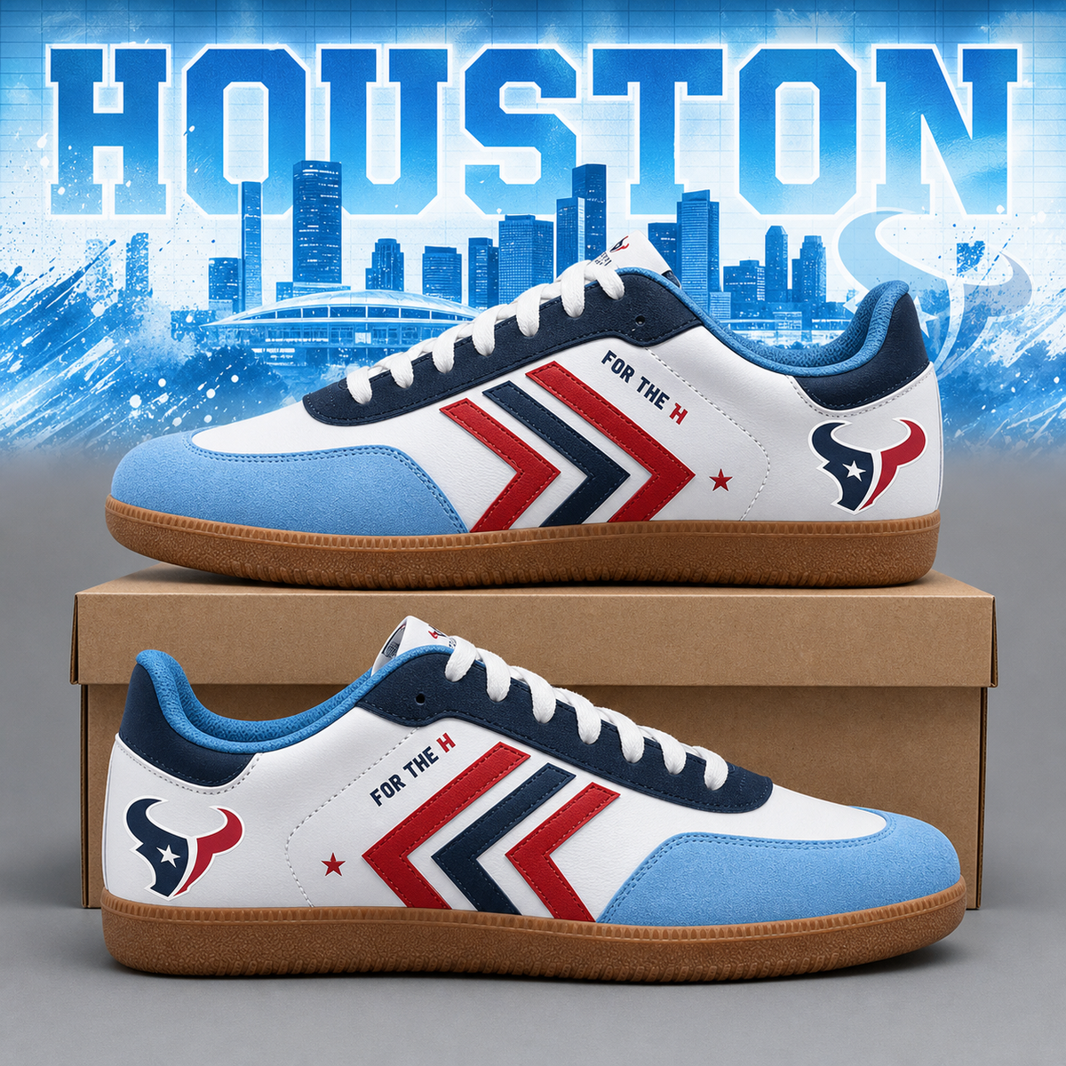 Limited Edition Houston Texans Rivalries 2026 Shoes v5