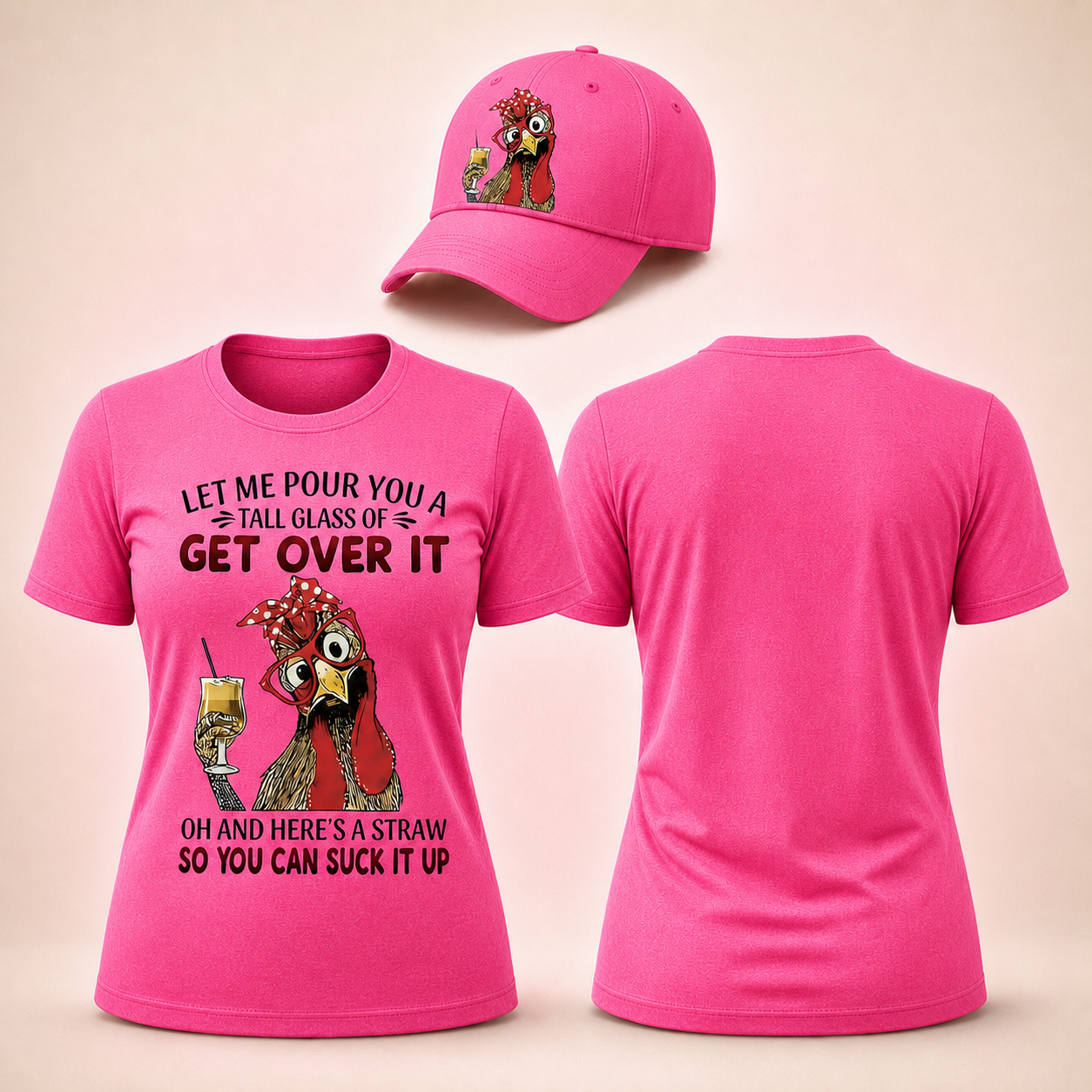 Spring Summer Chicken Tshirt