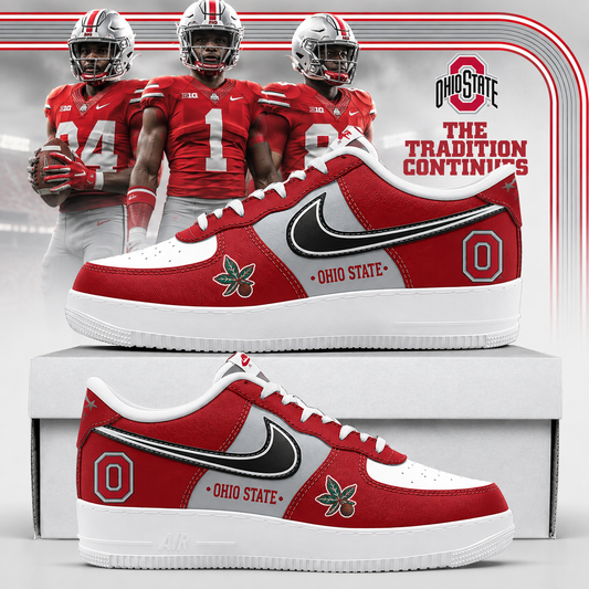 Ohio State Football 2026 Limited Edition AF1 Sneakers