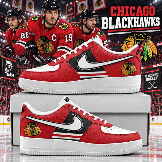Chicago Blackhawks 2026 Limited Edition Air Force One Sneakers