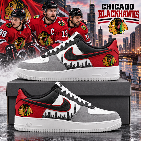 Chicago Blackhawks 2026 Limited Edition Air Force One Sneakers