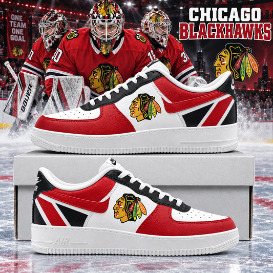 Chicago Blackhawks 2026 Limited Edition Air Force One Sneakers
