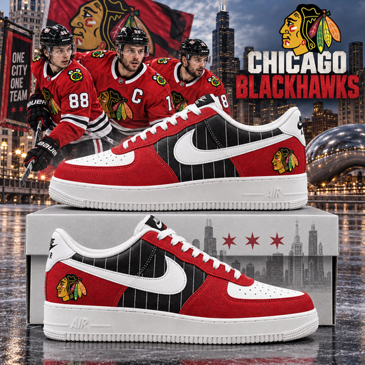 Chicago Blackhawks 2026 Limited Edition Air Force One Sneakers