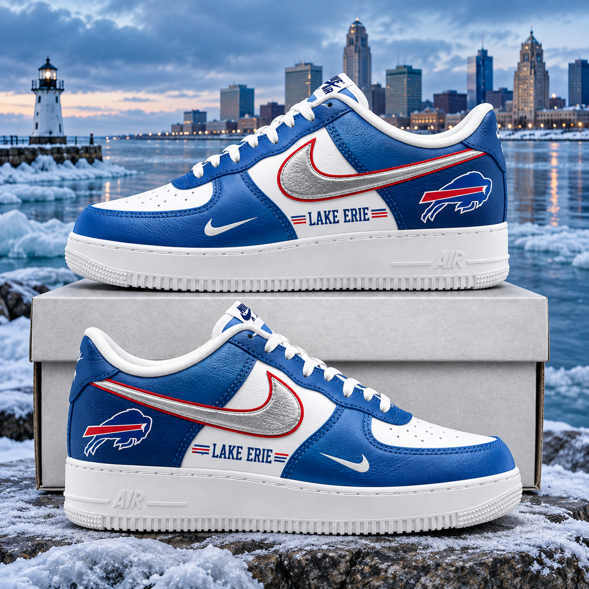 Buffalo Bills 2026 Limited Edition Air Force One Sneakers