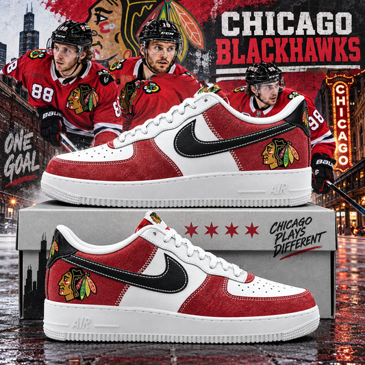 Chicago Blackhawks 2026 Limited Edition Air Force One Sneakers