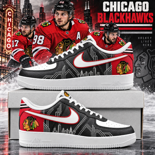 Chicago Blackhawks 2026 Limited Edition Air Force One Sneakers