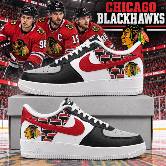 Chicago Blackhawks 2026 Limited Edition Air Force One Sneakers