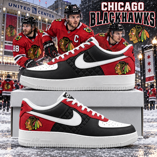 Chicago Blackhawks 2026 Limited Edition Air Force One Sneakers
