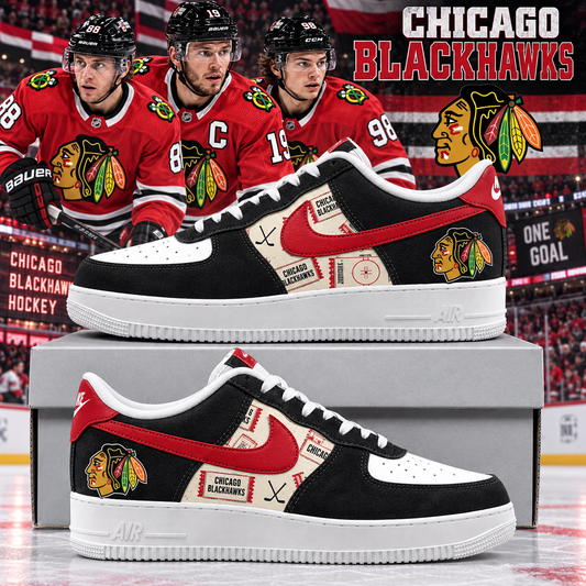 Chicago Blackhawks 2026 Limited Edition Air Force One Sneakers