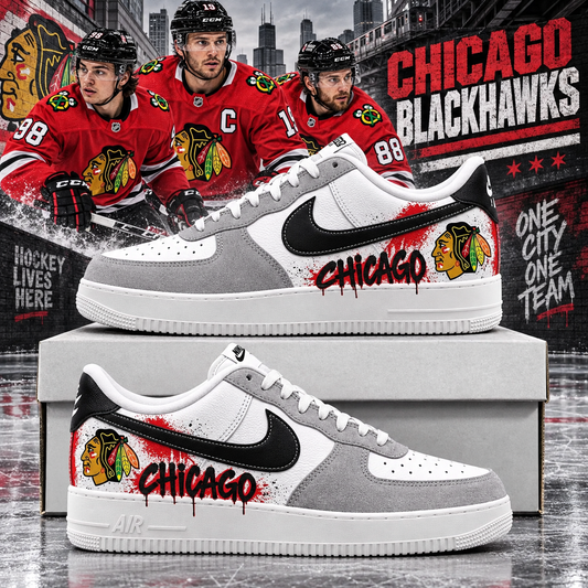Chicago Blackhawks 2026 Limited Edition Air Force One Sneakers