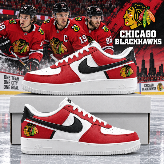 Chicago Blackhawks 2026 Limited Edition Air Force One Sneakers