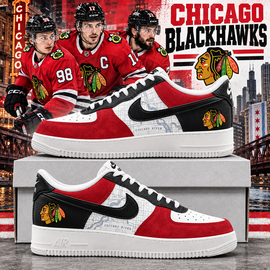 Chicago Blackhawks 2026 Limited Edition Air Force One Sneakers