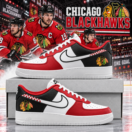 Chicago Blackhawks 2026 Limited Edition Air Force One Sneakers