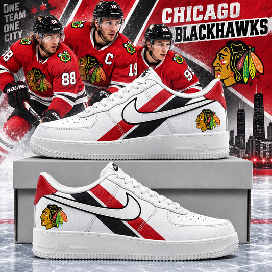Chicago Blackhawks 2026 Limited Edition Air Force One Sneakers