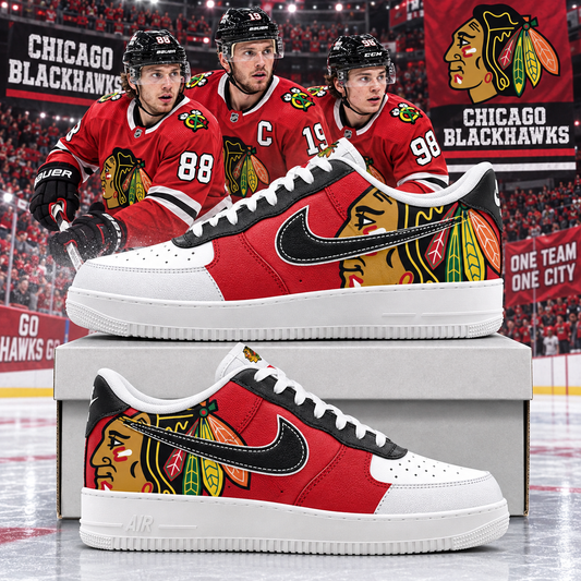 Chicago Blackhawks 2026 Limited Edition Air Force One Sneakers