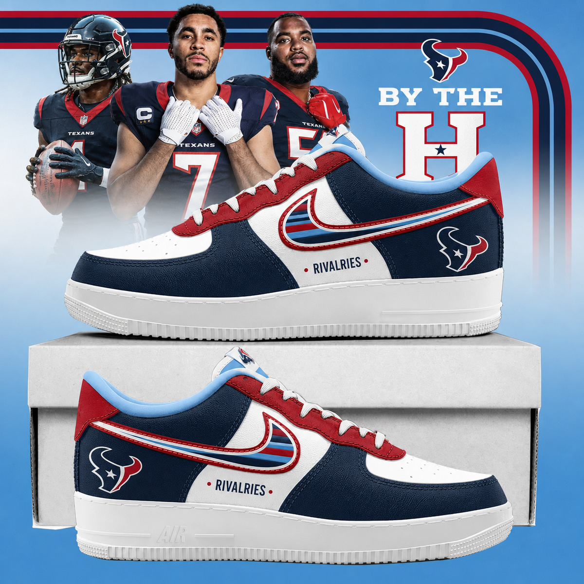 Limited Edition Houston Texans Rivalries 2026 Shoes