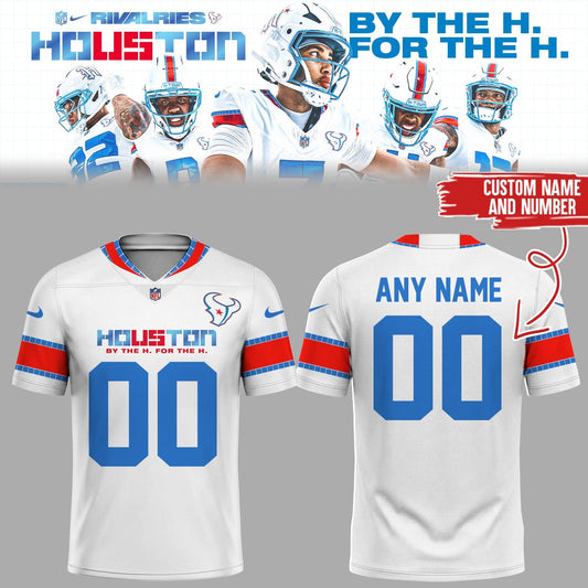 Limited Edition Rivalries By the H. For the H. Custom Jersey
