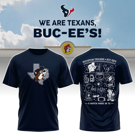 Houston Texans x Buc-ee's We Are Texans Tshirt #2