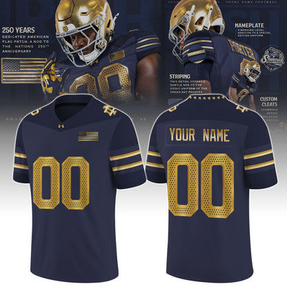Navy Notre Dame 2026 Shamrock Series Jersey