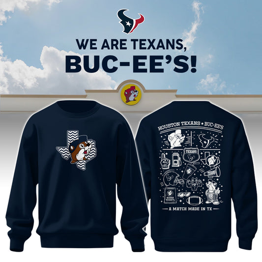 Houston Texans x Buc-ee's We Are Texans Sweatshirt #2