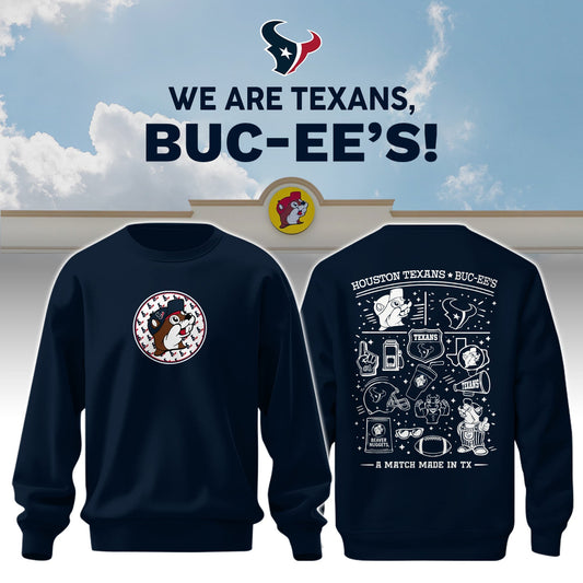 Houston Texans x Buc-ee's We Are Texans Sweatshirt #3